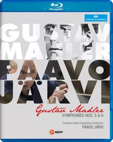 Mahler: Symphonies Nos. 5 and 6 Blu-Ray (2015) Paavo Järvi cert E Brand New