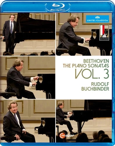 Beethoven Piano Sonatas: Volume 3 Blu-Ray (2016) Ludwig van Beethoven cert E Brand New