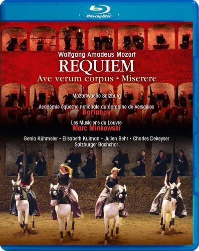 W.A. Mozart: Requiem Blu-Ray (2017) Wolfgang Amadeus Mozart cert E Brand New