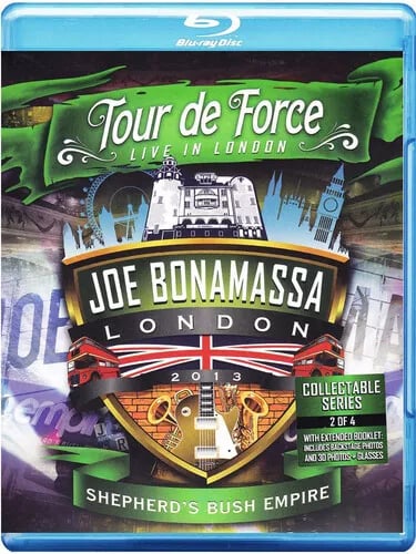 Joe Bonamassa: Tour De Force - Shepherd's Bush Empire Blu-Ray (2013) Joe Brand New