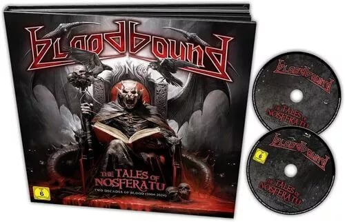 Bloodbound : The Tales of Nosferatu CD Album with Blu-ray 2 discs (2024) Brand New