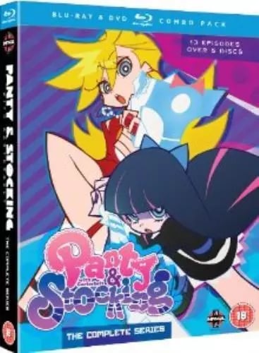 Panty and Stocking With Garter Belt: The Complete Series Blu-Ray (2013) Brand New