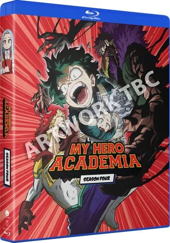 My Hero Academia: Complete Season 4 [15] Blu-ray Box Set Brand New