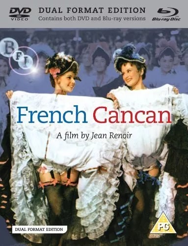 French Cancan DVD (2011) Jean Gabin, Renoir (DIR) cert PG 2 discs Blu-ray Brand New