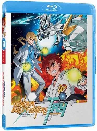 Gundam Build Fighters Try: Part 2 Blu-ray (2024) Shinya Watada cert PG 2 discs Brand New