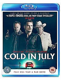 Cold in July Blu-Ray (2014) Michael C. Hall, Mickle (DIR) cert 15 Brand New