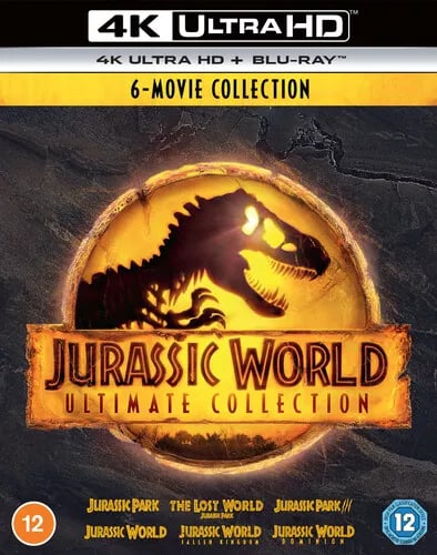 Jurassic World: Ultimate Collection Blu-ray (2022) Richard Attenborough, Brand New
