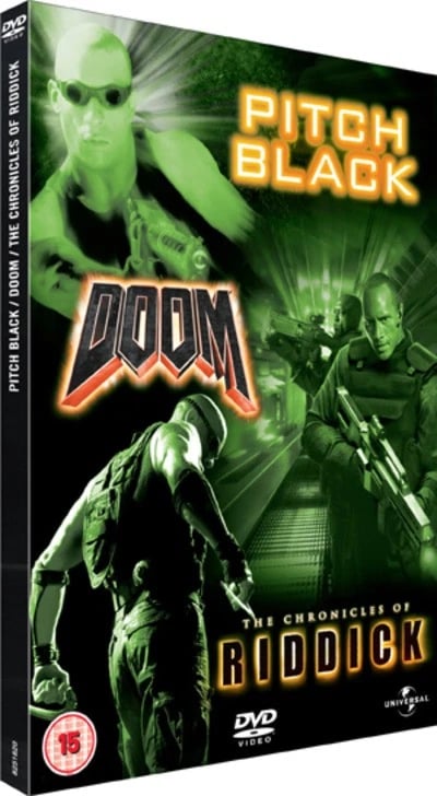 Pitch Black/Doom/The Ch... - Pitch Black/doom/the Chronicle (DVD) Region 2 Brand New