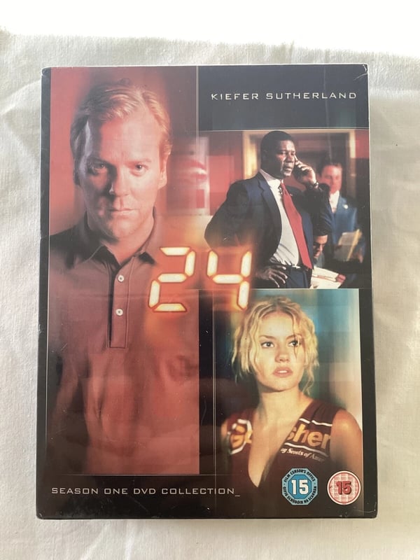 24 - Series 1 - Complete (Box Set) (DVD, 2002) - Region 2 Brand New
