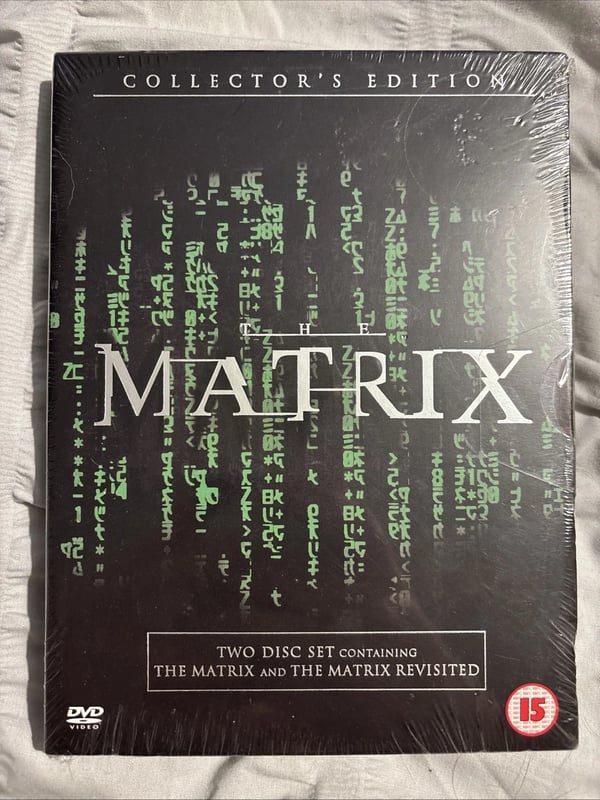 (42) The Matrix/Matrix Revisited (Box Set) (DVD, 2001) Region 2 Brand New (42) The Matrix/Matrix Revisited (Box Set) (DVD, 2001) Region 2 Brand New