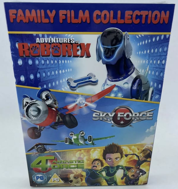 Adventure Roborex/Sky Force/Fantastic 4orce - Family DVD Collection Region 2 Brand New