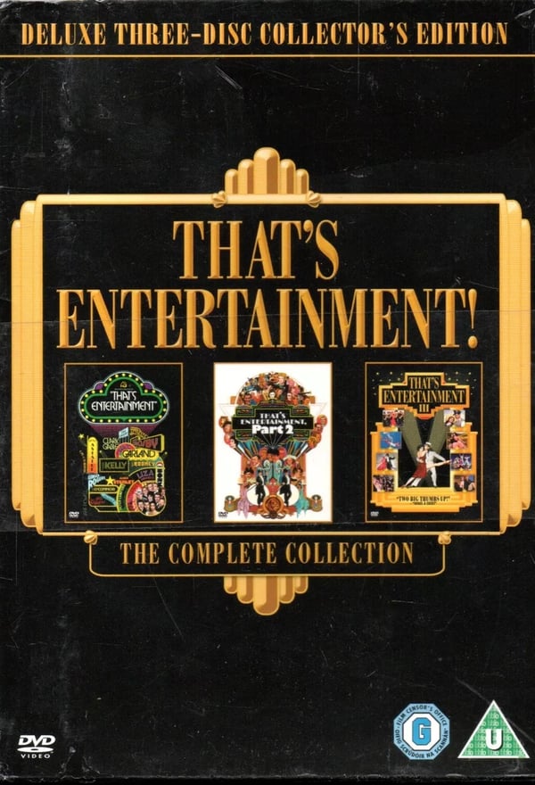 THAT'S ENTERTAINMENT - Kokoelma (3-elokuvan DVD-boksipaketti)