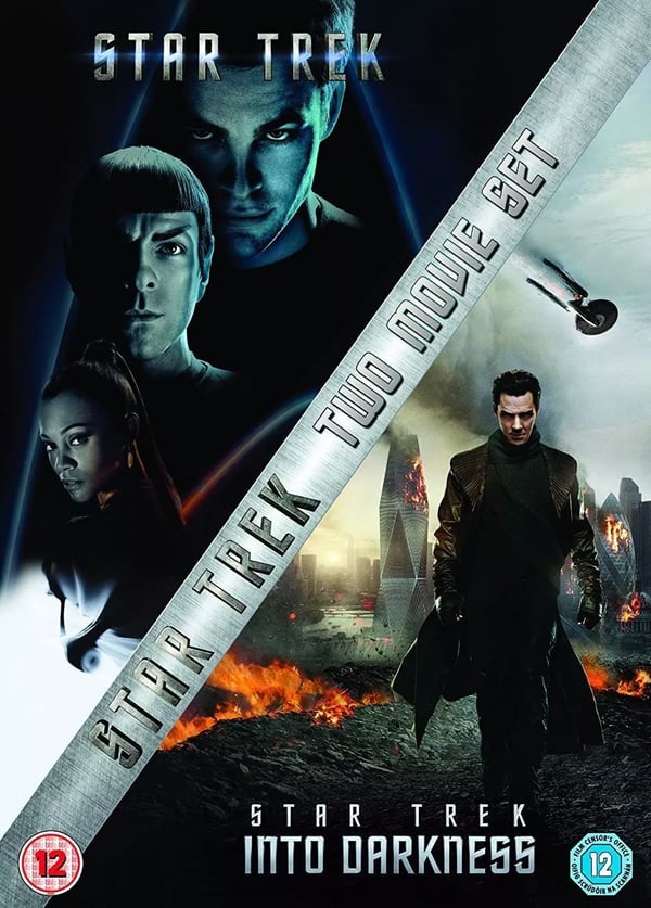 Star Trek/Star Trek Into Darkness Box Set (DVD) - Region 2 Brand New