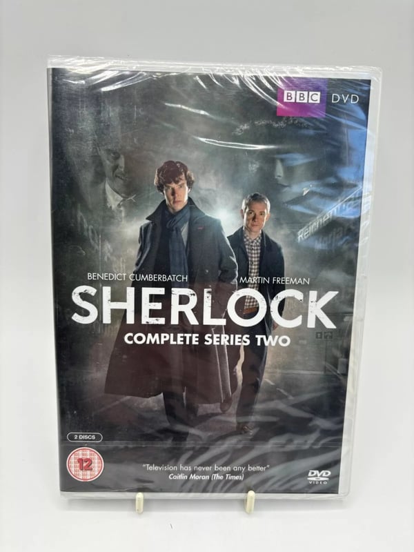 Sherlock - Komplet Sæson To (2012) Benedict Cumberbatch - DVD Region 2 Sherlock - Komplet Sæson To (2012) Benedict Cumberbatch - DVD Region 2