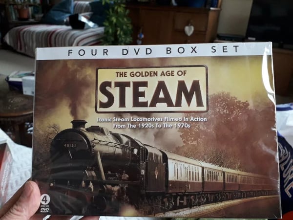 The Golden Age of Steam DVD (2012) cert E 4 discs. . Region 2 Brand New