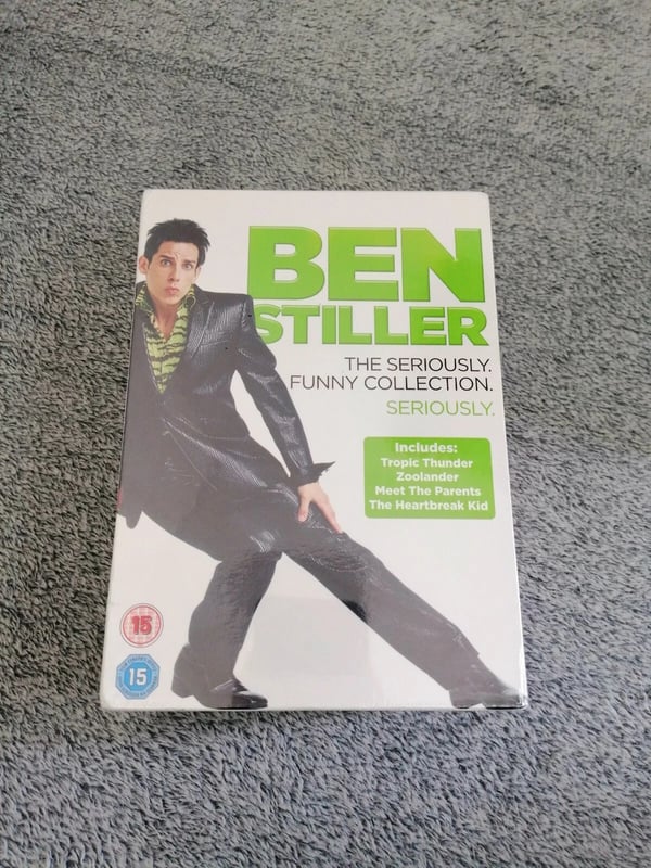 Ben Stiller - The Seriously Funny Collection (5 levyn DVD-boksisetti)