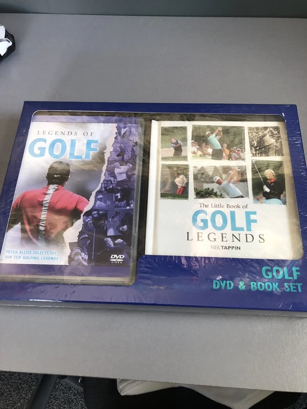 Legends Of Golf DVD & Book Box Set Tappin & Alliss Fathers Day Gift Region 2 Brand New Legends Of Golf DVD & Book Box Set Tappin & Alliss Fathers Day Gift Region 2 Brand New