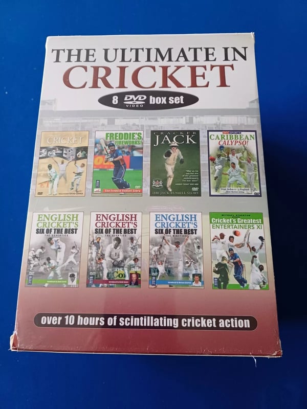The Ultimate In Cricket (8 DVD Box Set) 2004 Region 2 Brand New