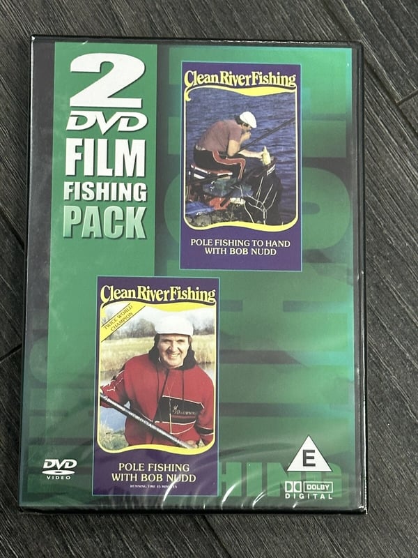 Stangfiskeri / Medefiskeri (DVD) – 2-films fiskepakke, Region 2