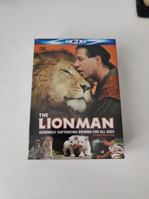 The Lionman (2004) 3 x DVD Box Set Sky One TV Craig Busch Region 2 Brand New