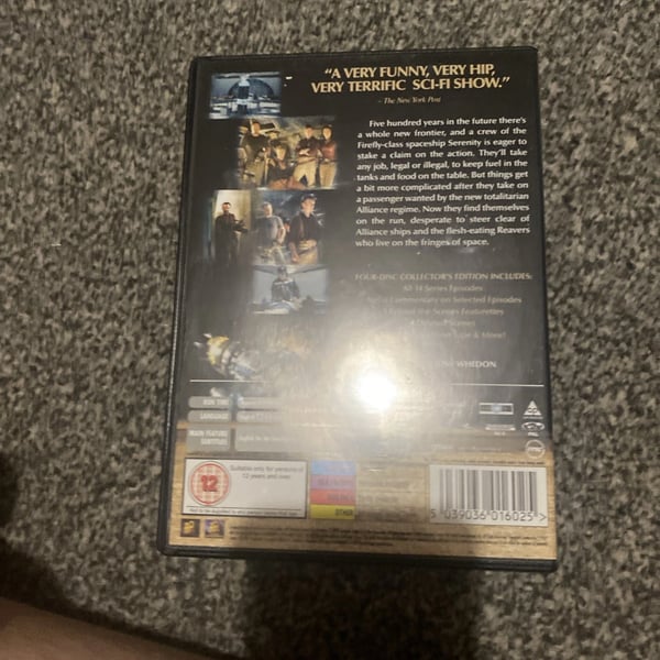 Firefly - The Complete Series (Box Set) (DVD, 2004) Region 2 Brand New