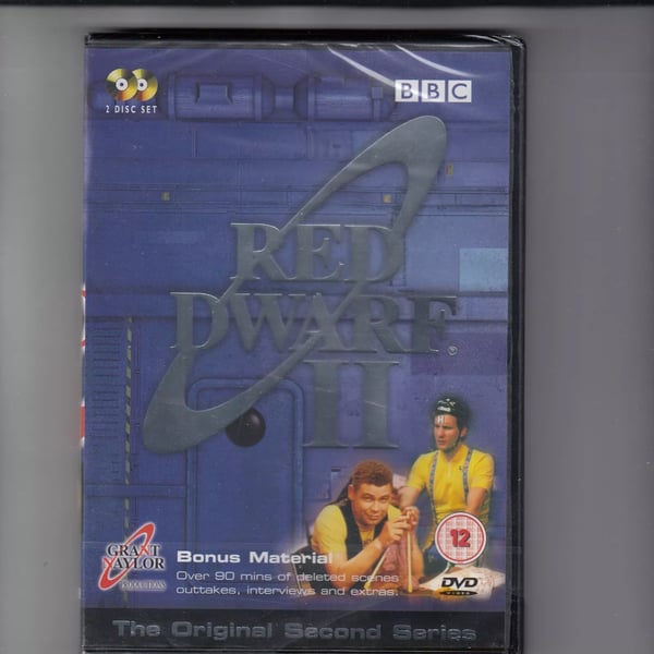 Red Dwarf: Sæson 2 DVD (2003) cert 12, 2 diske