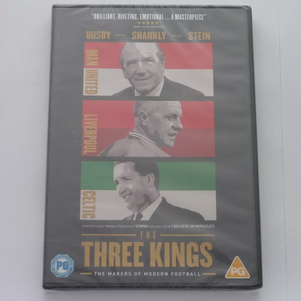 The Three Thing DVD Football Documentary Man United Liverpool Celtic Club Region 2 Brand New