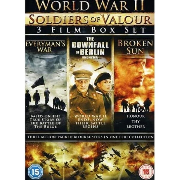 World War II - Soldiers of Valour (3 Disc Boxset) [DVD] - Region 2 Brand New