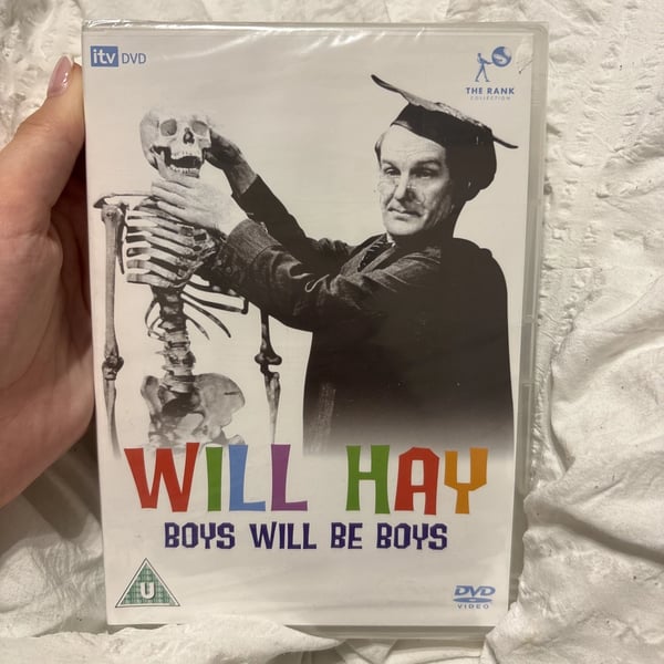 Will Hay - "Boys will Be Boys" DVD Region 2 Brand New Will Hay - "Boys will Be Boys" DVD Region 2 Brand New