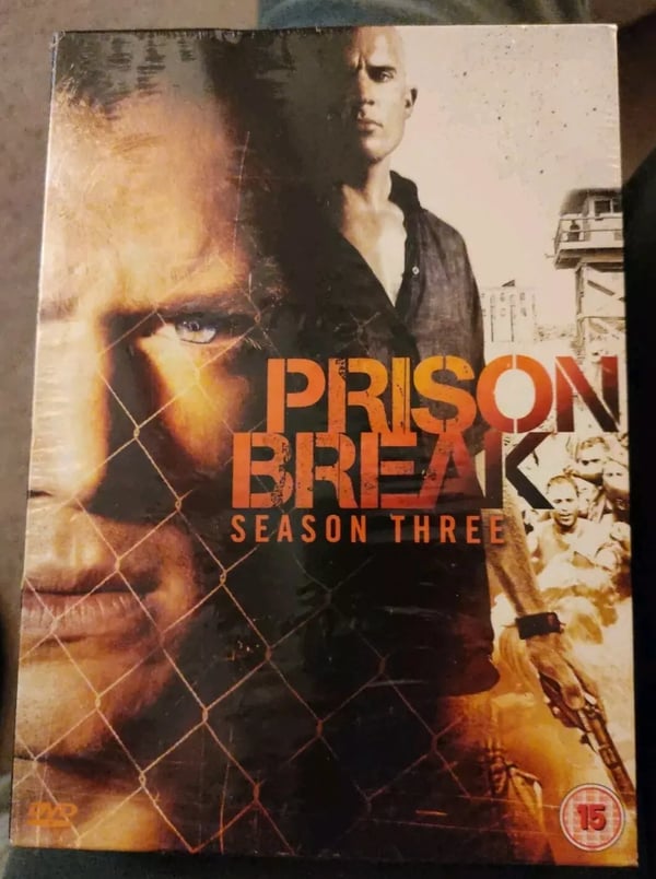 Prison Break - Kausi 3 DVD (2008) Dominic Purcell (Alue 2)