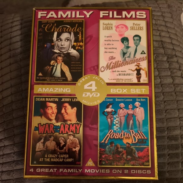 Family Films (Box Set E) (DVD, 2004) Region 2 Brand New Family Films (Box Set E) (DVD, 2004) Region 2 Brand New