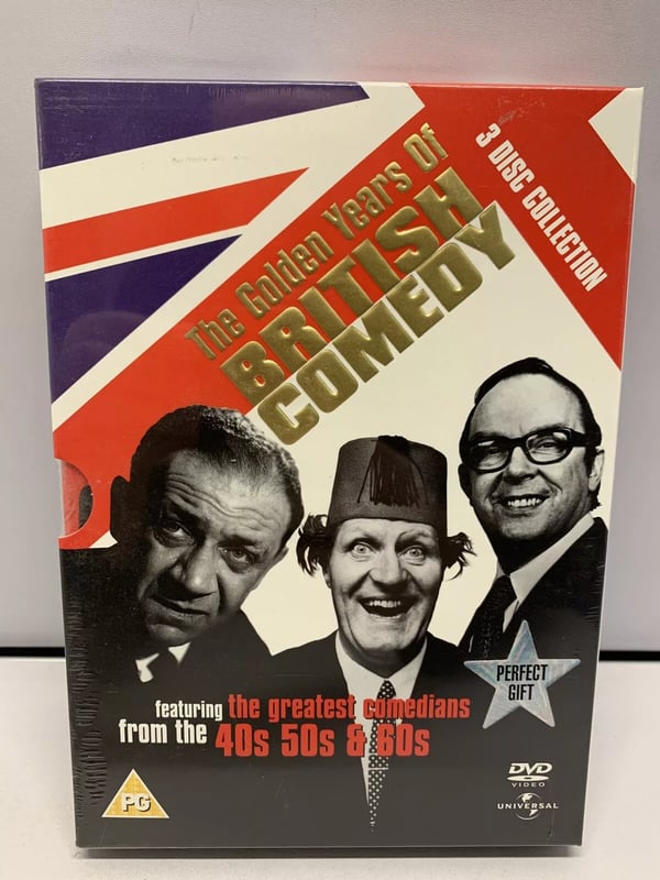 Golden Years Of British Comedy 40s/50s/60s DVD 3 Disc Box Set Region 2 Brand New