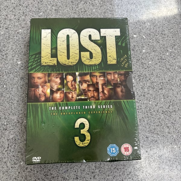 Lost - Series 3 - Complete (Box Set) (DVD, 2007) and Region 2 Brand New