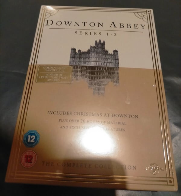 Downton Abbey: Serier 1-3 Komplett Box (DVD, 2012)