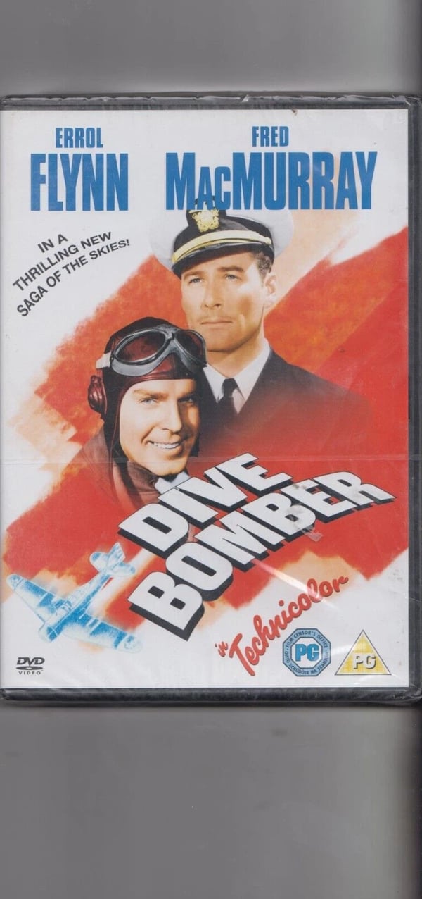 DIVE BOMBER - Errol Flynn, Fred MacMurray - DVD Region 2 Brand New