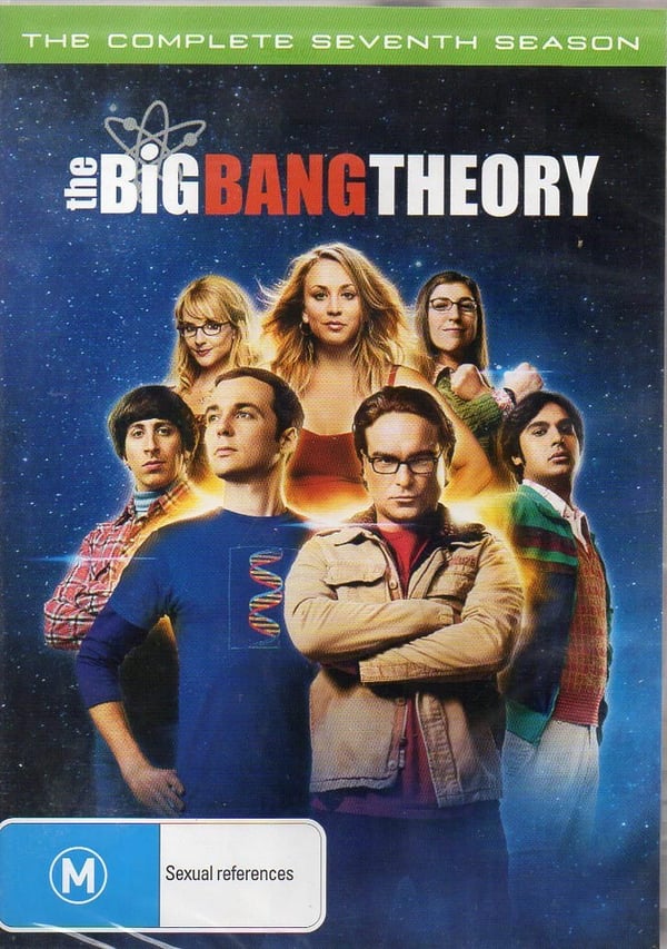 The Big Bang Theory - Complete Seventh Series - Region 4 DVD - Brand New