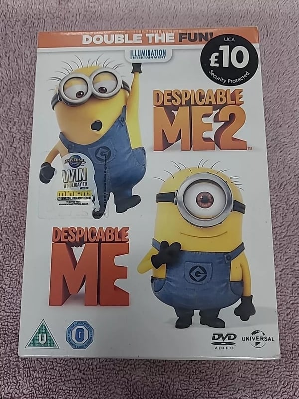 - Despicable Me 1 and 2 2-Disc Set, Box-Set Region 2 Brand New