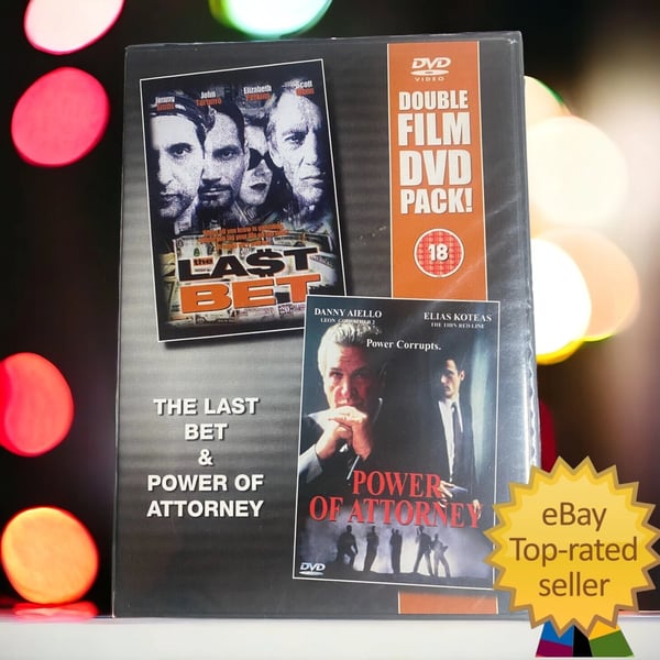 The Last Bet & Power Of Attorney - Dubbel DVD The Last Bet & Power Of Attorney - Dubbel DVD