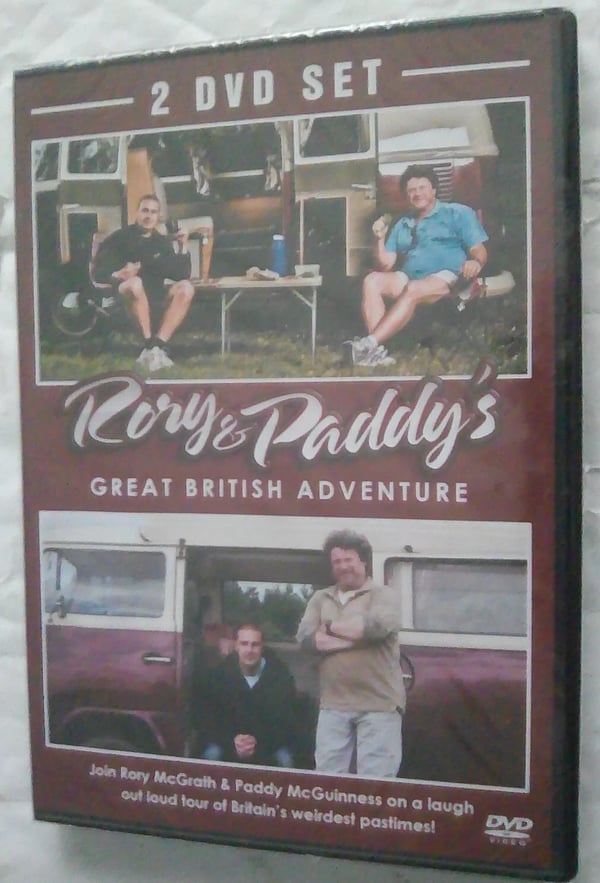 Rory & Paddys Great British Adventure: 2 Disc DVD Set- Region 2 Brand New