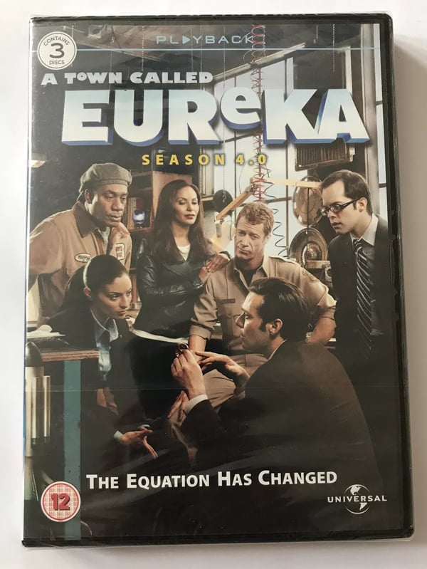A Town Called Eureka: Sesong 4 (3-Disc Box Set) – DVD