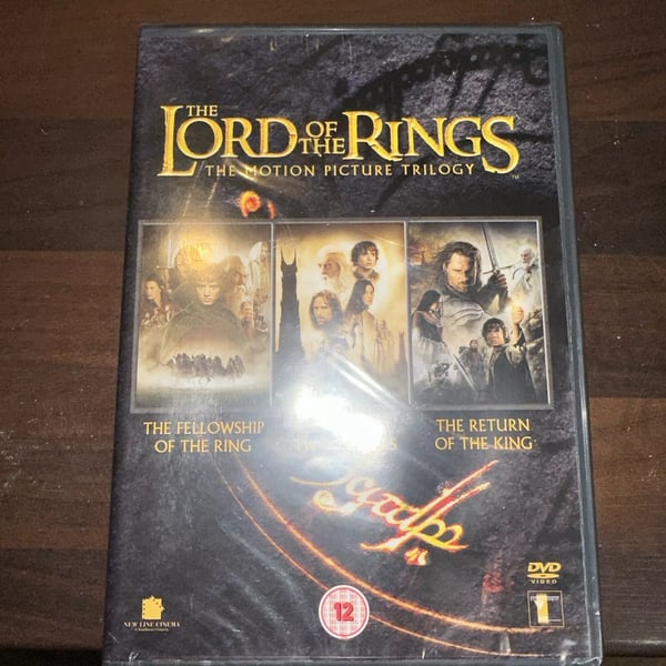The Lord Of The Rings Trilogy (Box Set) (DVD, 2005) Region 2 Brand New