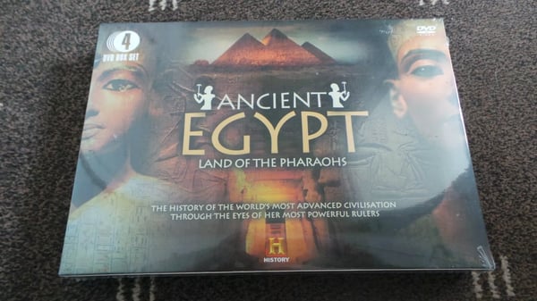 Ancient Egypt DVD (2011) 4 Discs. & Unplayed Region 2 Brand New