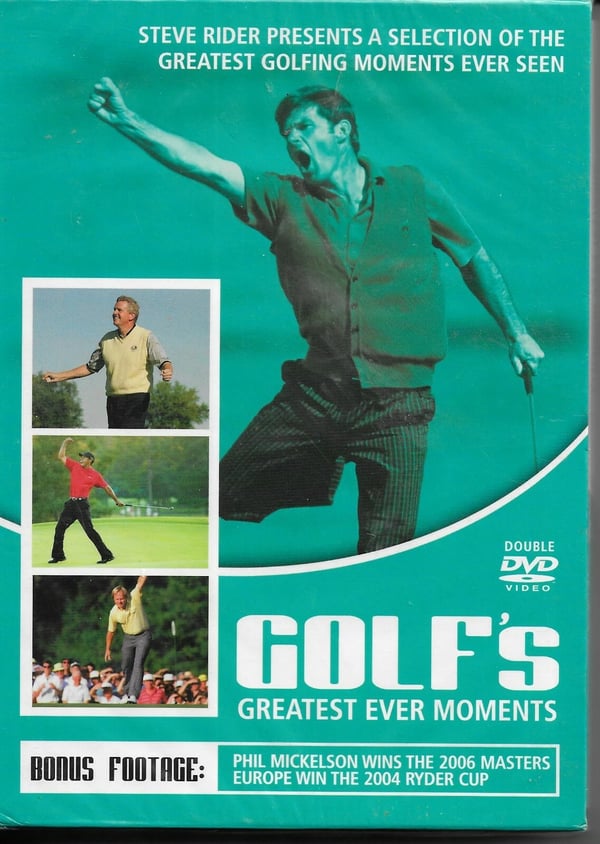 Golf's Greatest Ever Moments ~ 2 Dvd Box Set, Marks & Spencer Region 2 Brand New