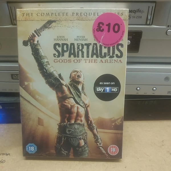 SPARTACUS Gods Of The Arena The COMPLETE PREQUEL SERIES DVD SET Region 2 Brand New