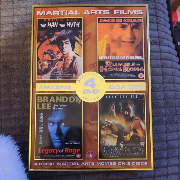 Kamppailulajielokuvat DVD-boksi C