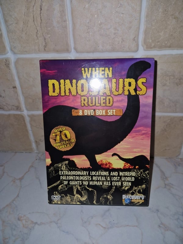 When Dinosaurs Ruled 8 Dvd Set 70 Dinosaur Species Gift Region 2 Brand New