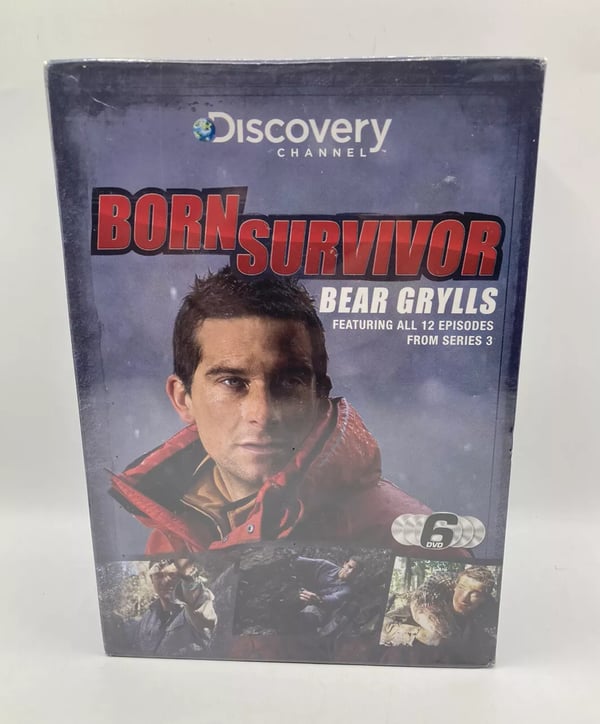 Bear Grylls Born Survivor Series 3 Box Set DVD 6 Discs Christmas Region 2 Brand New