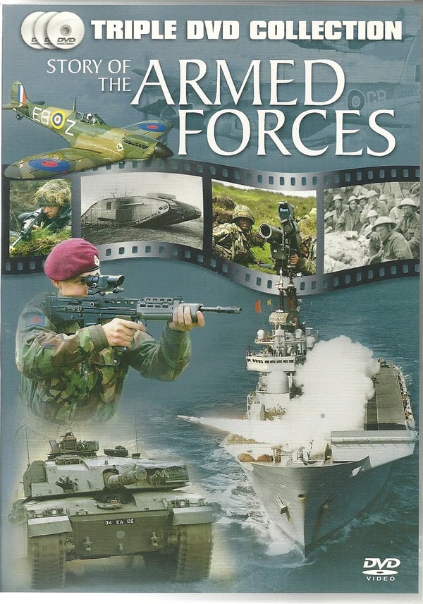 STORY OF THE ARMED FORCES - THE ARMY, THE NAVY & THE RAF - 3 DVD BOX SET Region 2 Brand New