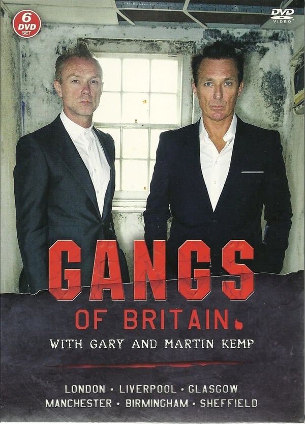 GANGS OF BRITAIN WITH GARY & MARTIN KEMP 6 DVD BOX SET LONDON GLASGOW BIRMINGHAM Region 2 Brand New