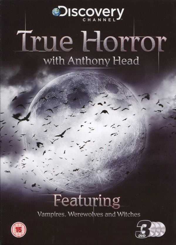 TRUE HORROR WITH ANTHONY HEAD - 3 DVD BOX SET - VAMPIRES, WEREWOLVES & WITCHES Region 2 Brand New TRUE HORROR WITH ANTHONY HEAD - 3 DVD BOX SET - VAMPIRES, WEREWOLVES & WITCHES Region 2 Brand New